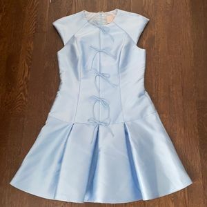 Beautiful lt blue mini bow dress